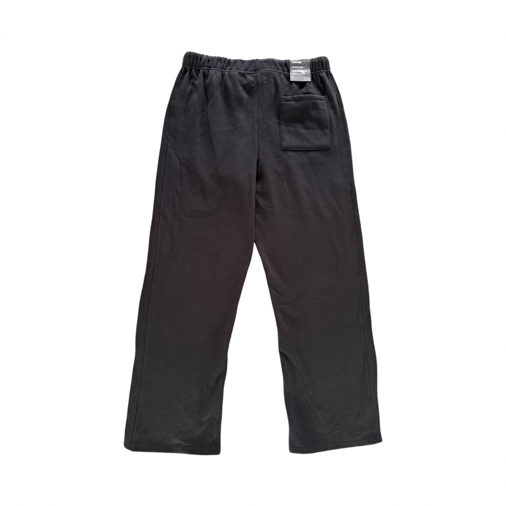 Garage UltraFleece Straight Leg Sweatpants Black NWT Size L - Picture 7 of 10